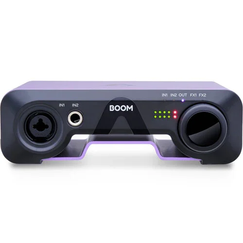 اینترفیس صوتی دسکتاپ Apogee Electronics BOOM 2x2 USB Type-C با پردازنده سیگنال دیجیتال (DSP) داخلی