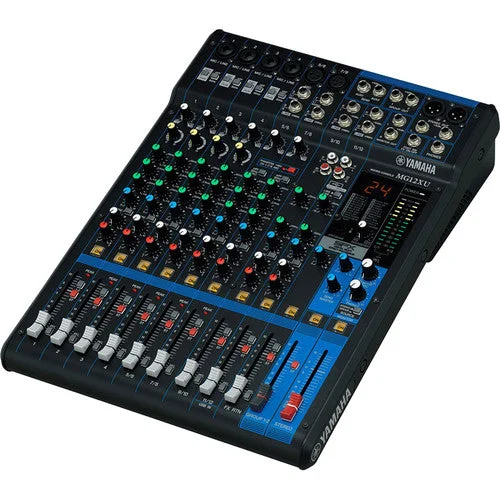 میکسر 12 کانال یاماها MG12XU با افکت داخلی و رابط USB 2 ورودی/2 خروجی