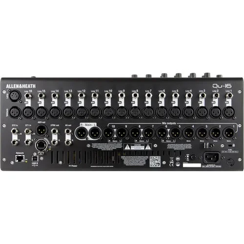 میکسر دیجیتال رک مونت شونده Allen & Heath Qu-16C (نسخه کروم)