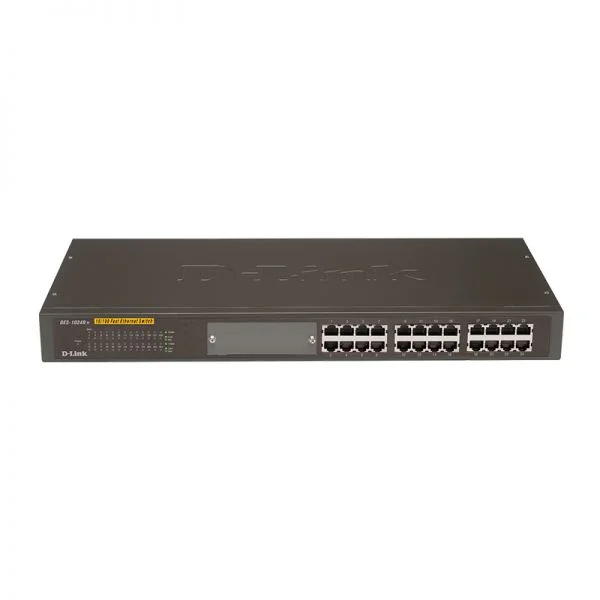 سوئیچ دی-لینک DES-1024R، پورت های 24x100M / 4.8Gbps / 3.6Mpps
