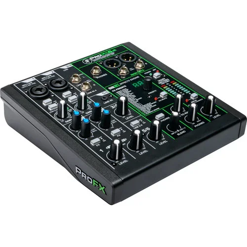 میکسر تقویت صدای 6 کاناله Mackie ProFX6v3 با افکت های داخلی