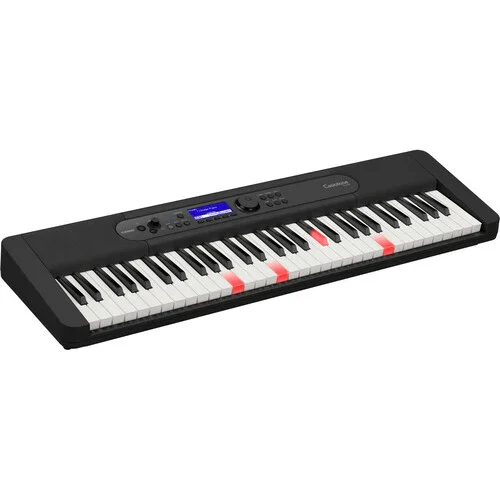 کیبورد قابل حمل 61 کلیدی حساس به لمس Casio LK-S450 با کلیدهای روشن شونده