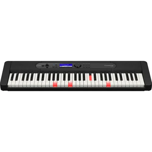 کیبورد قابل حمل 61 کلیدی حساس به لمس Casio LK-S450 با کلیدهای روشن شونده