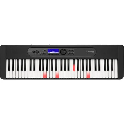 کیبورد قابل حمل 61 کلیدی حساس به لمس Casio LK-S450 با کلیدهای روشن شونده