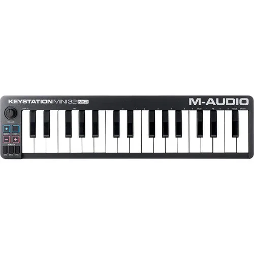 کنترلر میدی USB قابل حمل M-Audio Keystation Mini 32 MK3