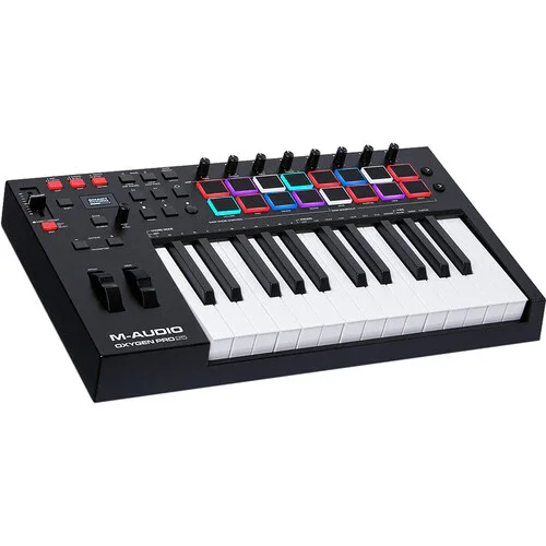 کنترلر میدی کیبورد USB با 25 کلید M-Audio Oxygen Pro