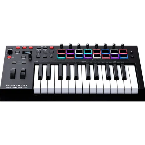 کنترلر میدی کیبورد USB با 25 کلید M-Audio Oxygen Pro