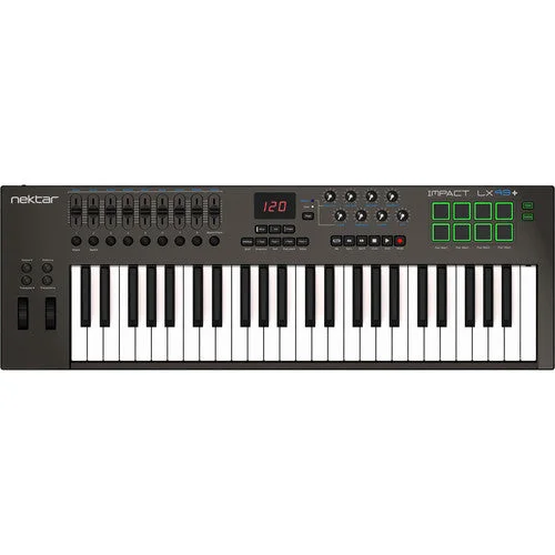 کیبورد کنترلر MIDI با ۴۹ کلید Nektar Technology Impact LX49+