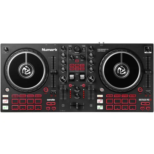 کنترلر دی‌جی Numark Mixtrack Pro FX برای Serato DJ با پدال‌های FX