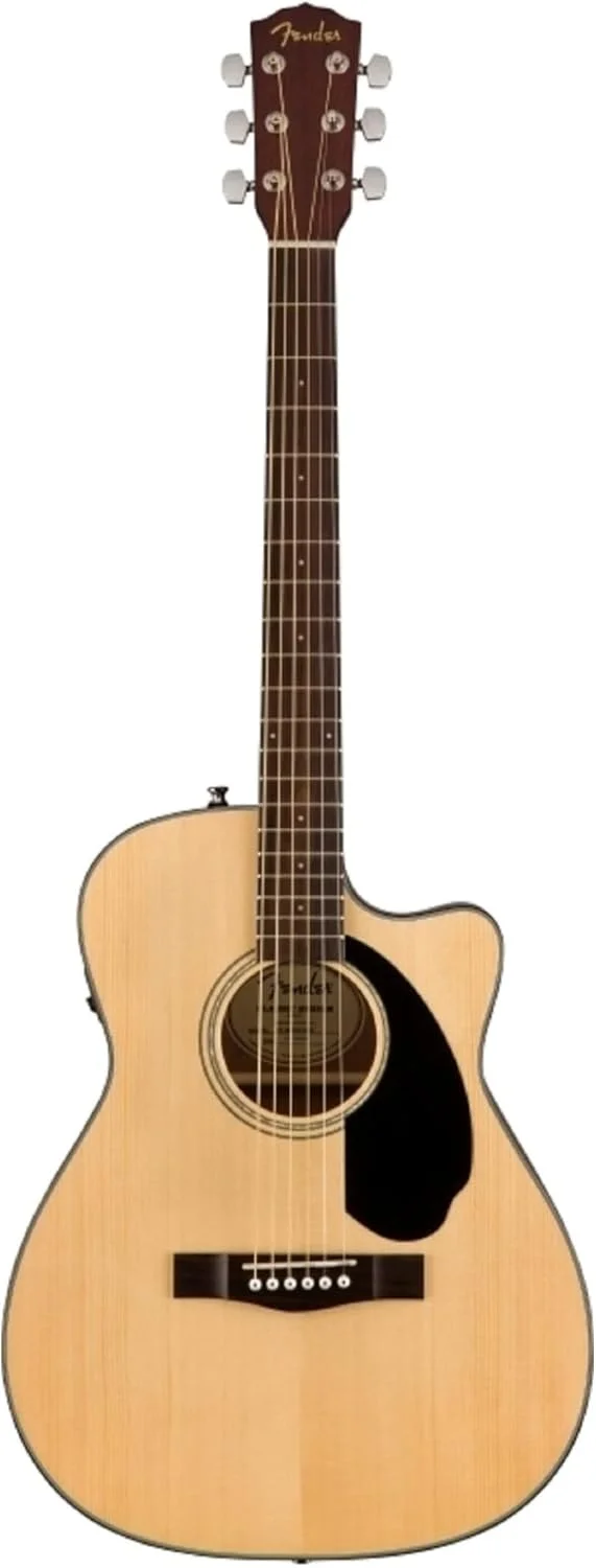 گیتار آکوستیک کات اوی کنسرتی Fender CC-60SCE، رنگ طبیعی