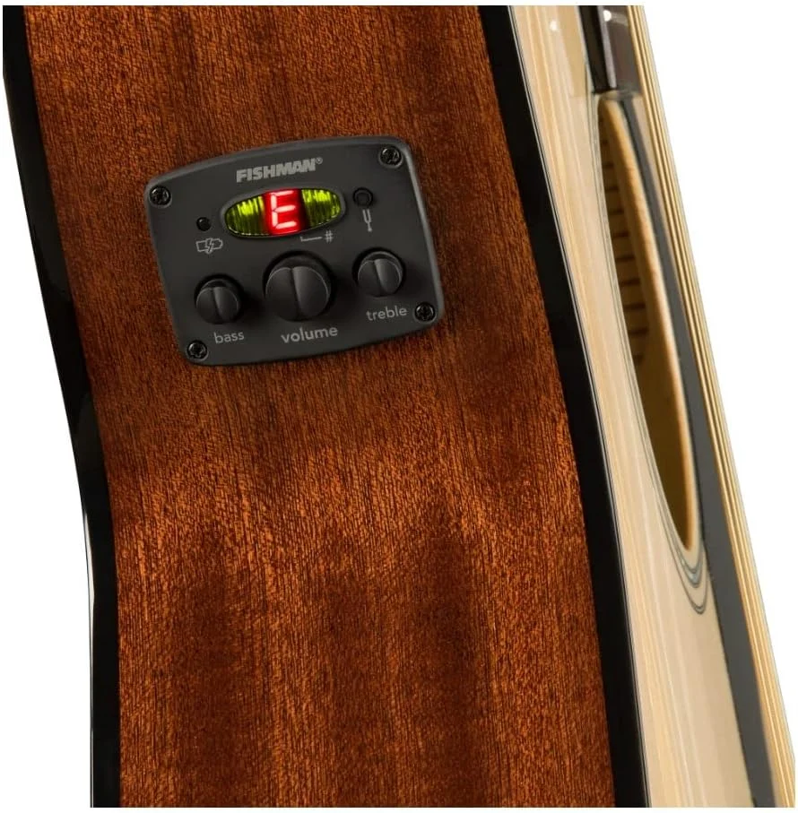 گیتار آکوستیک کات اوی کنسرتی Fender CC-60SCE، رنگ طبیعی