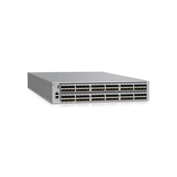 سوئیچ Brocade G630 مدل BR-G630-48-32G-F، دارای ۴۸ پورت +SFP با سرعت ۳۲G و ورودی هوا از سمت پورت