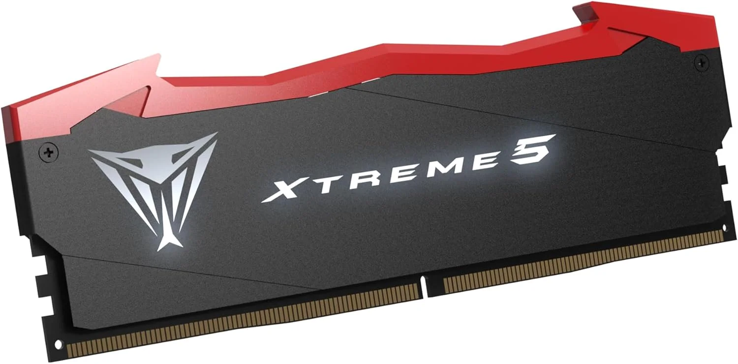رم دسکتاپ گیمینگ Patriot Viper Xtreme 5 DDR5 با ظرفیت 32 گیگابایت (2X16GB) سرعت 6400MT/s CL32 UDIMM