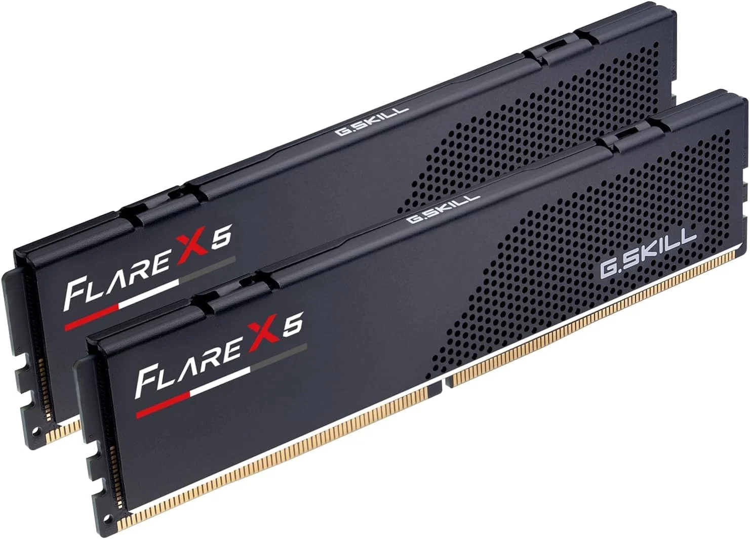 رم دسکتاپ جی.اسکیل Flare X5 سری DDR5 (AMD Expo) با ظرفیت 128 گیگابایت (2x64GB) سرعت 6000MT/s CL32-44-44-96 1.40V U-DIMM - مشکی مات (F5-6000J3244G64GX2-FX5) رم دسکتاپ جی.اسکیل Flare X5 سری DDR5 (AMD Expo) با ظرفیت 128 گیگابایت (2x64GB) سرعت 6000MT/s CL32-44-44-96 1.40V U-DIMM - مشکی مات (F5-6000J3244G64GX2-FX5)