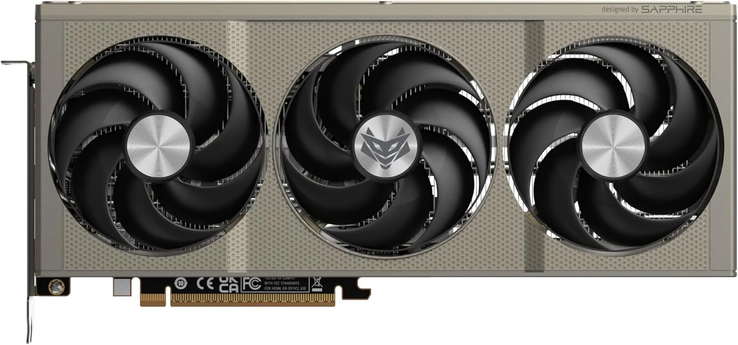 کارت گرافیک SAPPHIRE NITRO+ AMD Radeon RX 9060 XT: حافظه 16 گیگابایت DDR6 با رابط 128 بیتی، فرکانس بوست تا 3320 مگاهرتز، فرکانس گیم تا 2780 مگاهرتز، 2048 پردازنده جریانی، معماری AMD RDNA 4، 32 شتاب دهنده پرتو کارت گرافیک SAPPHIRE NITRO+ AMD Radeon RX 9060 XT: حافظه 16 گیگابایت DDR6 با رابط 128 بیتی، فرکانس بوست تا 3320 مگاهرتز، فرکانس گیم تا 2780 مگاهرتز، 2048 پردازنده جریانی، معماری AMD RDNA 4، 32 شتاب دهنده پرتو