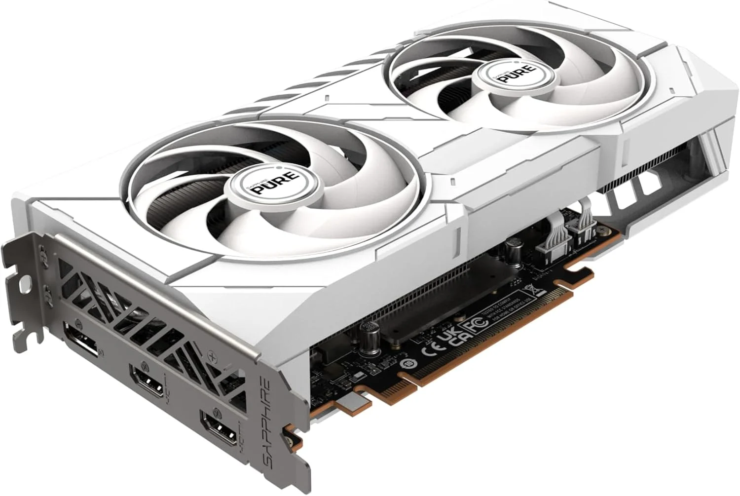 کارت گرافیک گیمینگ اورکلاک سافایر مدل PURE AMD Radeon™ RX 9060 XT با 16 گیگابایت حافظه GDDR6 و معماری AMD RDNA 4 - تصویر 3 کارت گرافیک گیمینگ اورکلاک سافایر مدل PURE AMD Radeon™ RX 9060 XT با 16 گیگابایت حافظه GDDR6 و معماری AMD RDNA 4 - تصویر 3