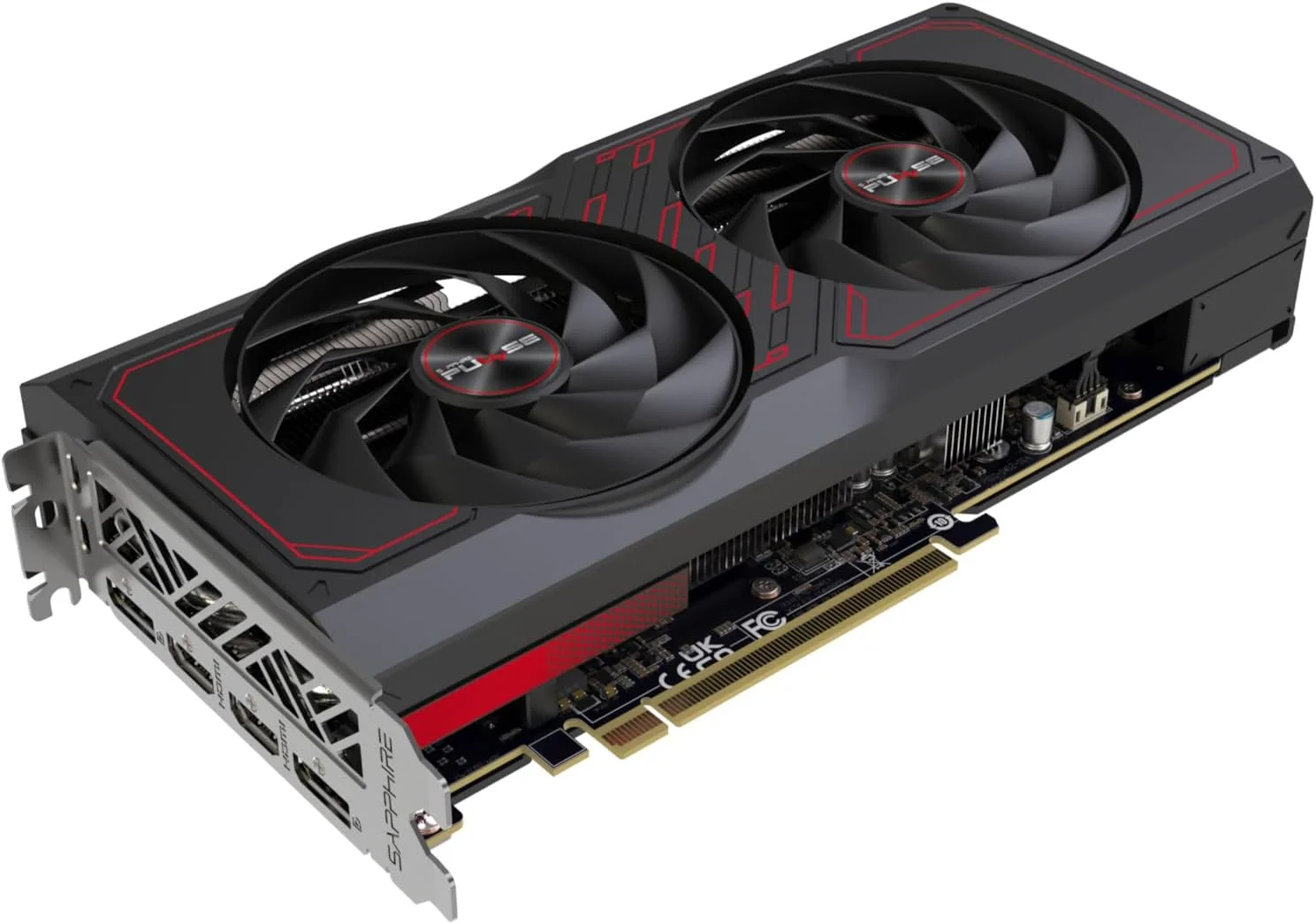 کارت گرافیک گیمینگ سافایر مدل PULSE AMD RADEON RX 7600 XT با 16 گیگابایت حافظه GDDR6 و معماری AMD RDNA 3 - تصویر 3 کارت گرافیک گیمینگ سافایر مدل PULSE AMD RADEON RX 7600 XT با 16 گیگابایت حافظه GDDR6 و معماری AMD RDNA 3 - تصویر 3