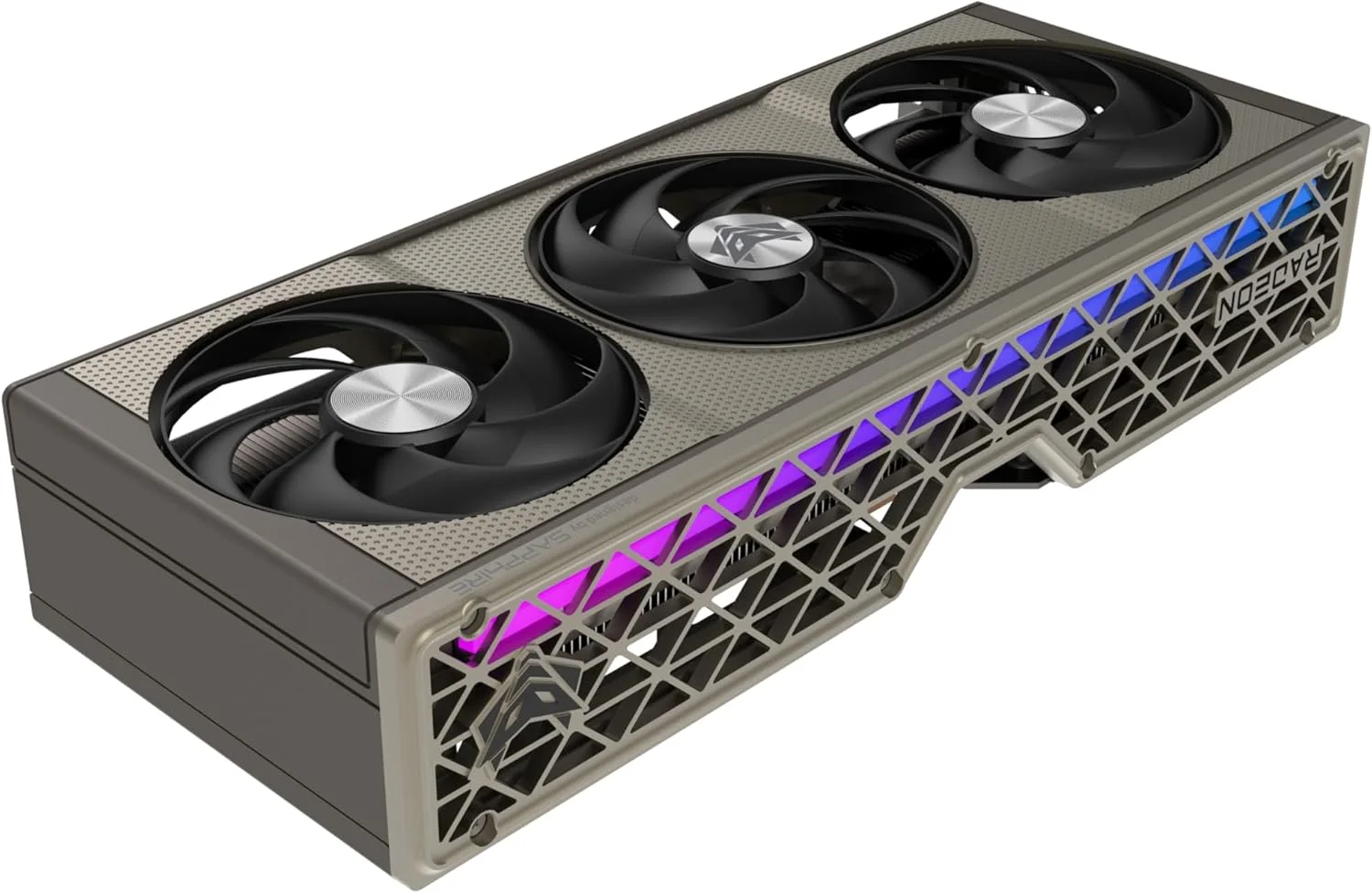 کارت گرافیک SAPPHIRE NITRO+ AMD Radeon RX 9060 XT: حافظه 16 گیگابایت DDR6 با رابط 128 بیتی، فرکانس بوست تا 3320 مگاهرتز، فرکانس گیم تا 2780 مگاهرتز، 2048 پردازنده جریانی، معماری AMD RDNA 4، 32 شتاب دهنده پرتو - تصویر 3 کارت گرافیک SAPPHIRE NITRO+ AMD Radeon RX 9060 XT: حافظه 16 گیگابایت DDR6 با رابط 128 بیتی، فرکانس بوست تا 3320 مگاهرتز، فرکانس گیم تا 2780 مگاهرتز، 2048 پردازنده جریانی، معماری AMD RDNA 4، 32 شتاب دهنده پرتو - تصویر 3