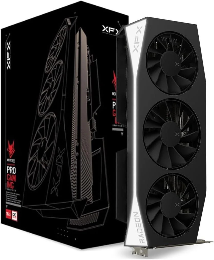 کارت گرافیک XFX Mercury AMD Radeon RX 9060 XT OC Gaming Edition با 16 گیگابایت حافظه GDDR6، خروجی HDMI و 2xDP، AMD RDNA 4 RX 9060XT RX-96TMERCBA کارت گرافیک XFX Mercury AMD Radeon RX 9060 XT OC Gaming Edition با 16 گیگابایت حافظه GDDR6، خروجی HDMI و 2xDP، AMD RDNA 4 RX 9060XT RX-96TMERCBA