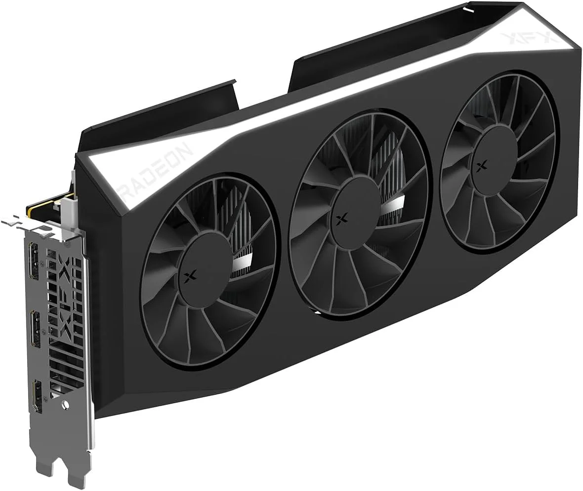 کارت گرافیک XFX Mercury AMD Radeon RX 9060 XT OC Gaming Edition با 16 گیگابایت حافظه GDDR6، خروجی HDMI و 2xDP، AMD RDNA 4 RX 9060XT RX-96TMERCBA - تصویر 2 کارت گرافیک XFX Mercury AMD Radeon RX 9060 XT OC Gaming Edition با 16 گیگابایت حافظه GDDR6، خروجی HDMI و 2xDP، AMD RDNA 4 RX 9060XT RX-96TMERCBA - تصویر 2