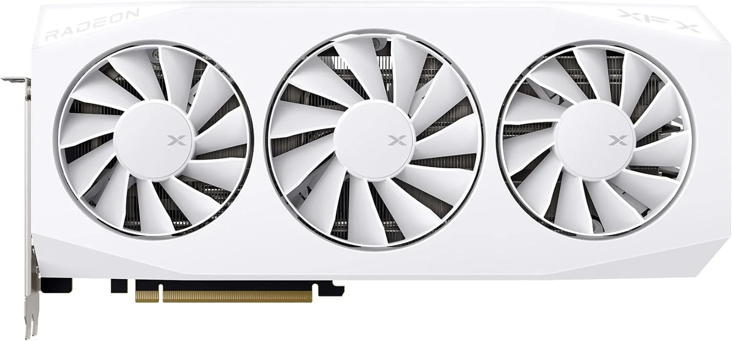 کارت گرافیک XFX Mercury AMD Radeon RX 9060 XT OC White Gaming Edition با 16 گیگابایت حافظه - تصویر 2 کارت گرافیک XFX Mercury AMD Radeon RX 9060 XT OC White Gaming Edition با 16 گیگابایت حافظه - تصویر 2