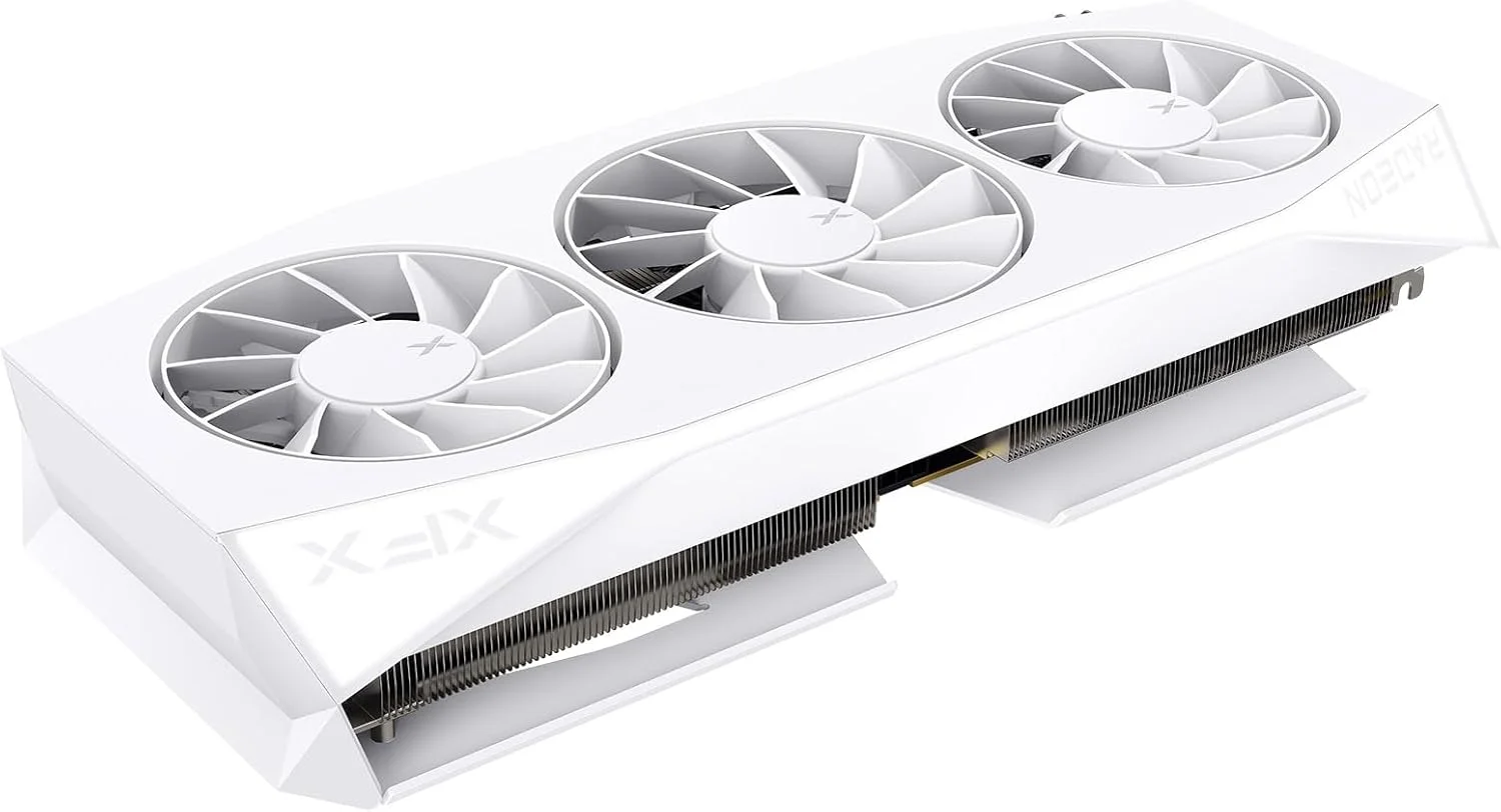 کارت گرافیک XFX Mercury AMD Radeon RX 9060 XT OC White Gaming Edition با 16 گیگابایت حافظه - تصویر 3 کارت گرافیک XFX Mercury AMD Radeon RX 9060 XT OC White Gaming Edition با 16 گیگابایت حافظه - تصویر 3