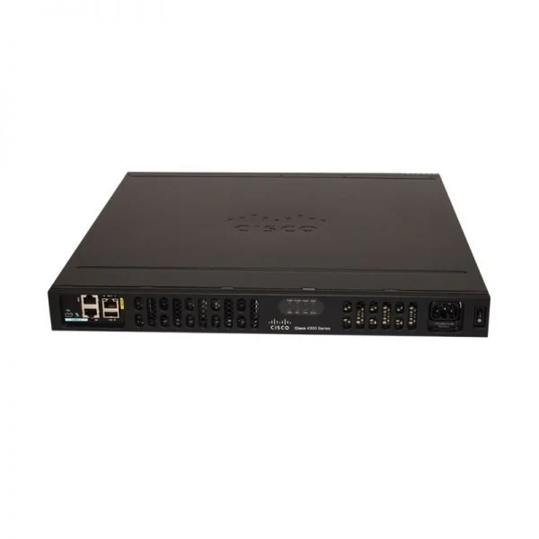 روتر سیسکو ISR4331-V/K9، پهنای باند 100Mbps-300Mbps / 3 پورت WAN-LAN / 2 پورت SFP