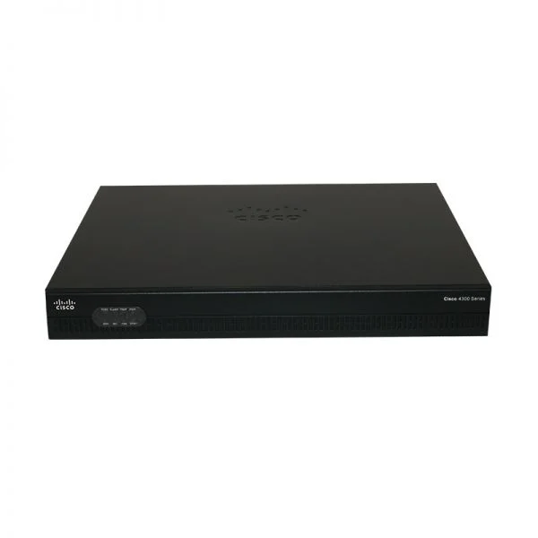 روتر سری Cisco ISR 4000 مدل ISR4321/K9، توان عملیاتی 50-100 مگابیت بر ثانیه / 2 پورت WAN-LAN / 1 پورت SFP