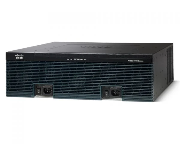 روتر سیسکو C3945E-VSEC-SRE/K9، همراه با SRE 900/PVDM3-64 و مجوز UC و Security