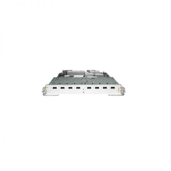 کارت خط سیسکو ASR 9000 مدل A9K-8T/4-B، دارای 8 پورت 10GE، نیازمند XFP، معماری DX