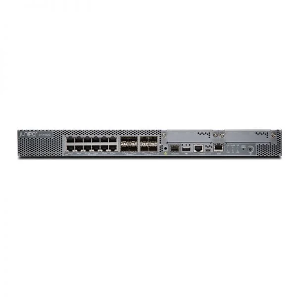 SRX1500-AC، فایروال Juniper SRX1500، دارای ۱۶ پورت 1G، ۴ پورت 10G SFP+ و ۱۰۰ گیگابایت SSD