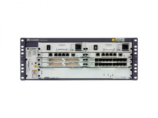 CR2M04BASA01، روتر Huawei NE20E-S، شاسی 4 اسلات / 1*MPUE / 2*AC Power
