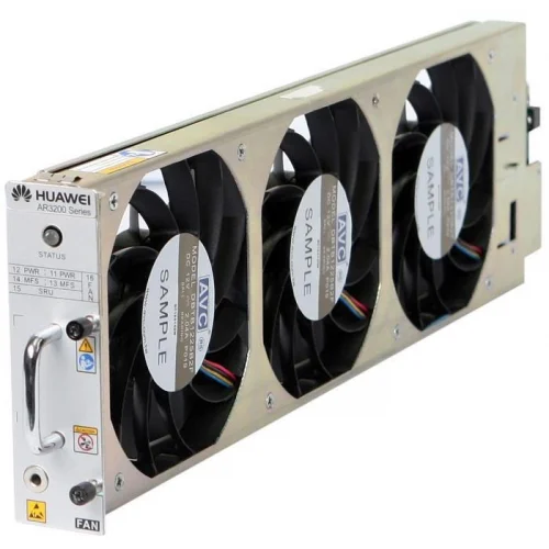 جعبه فن هوآوی NE20E-S4 مدل CR2M004FBX10، دارای 4 فن/جریان هوا از جلو به عقب/قابلیت تعویض سریع
