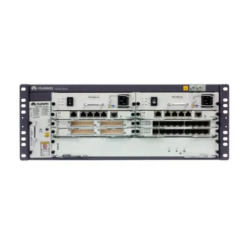 CR2M04BASA02، روتر Huawei NE20E-S، شاسی 4 اسلات / 2xMPUE / 2xAC Power