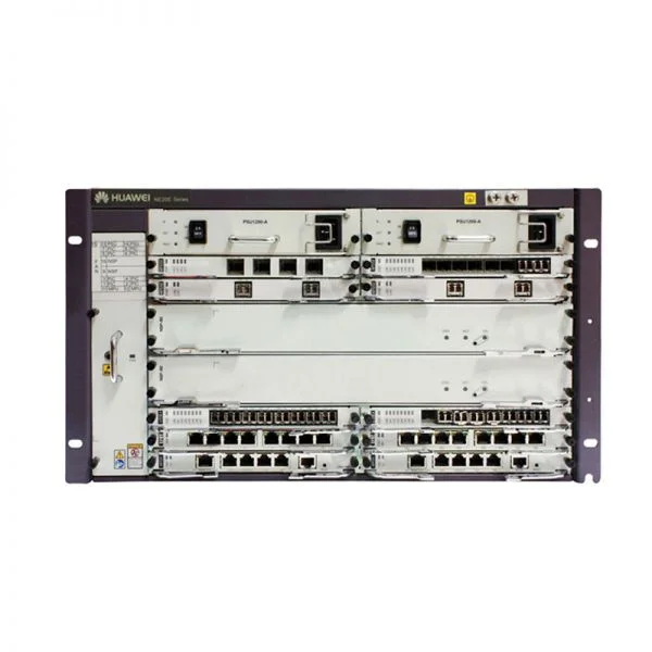 CR2M08BASA13، روتر Huawei NE20E-S8A، 2xMPUE1/2x منبع تغذیه AC/بدون نرم افزار