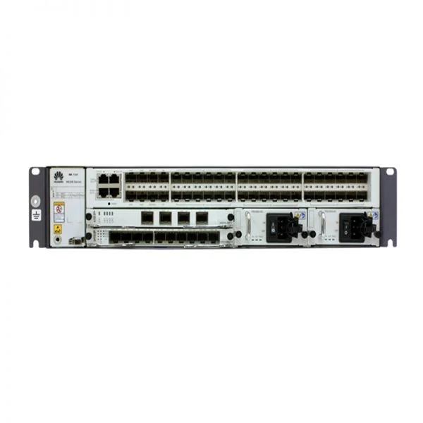 CR2P2FBASA10، روتر Huawei NE20E-S2F، دارای 4 پورت 10GE SFP+، پورت 40GE SFP، 2 منبع تغذیه AC