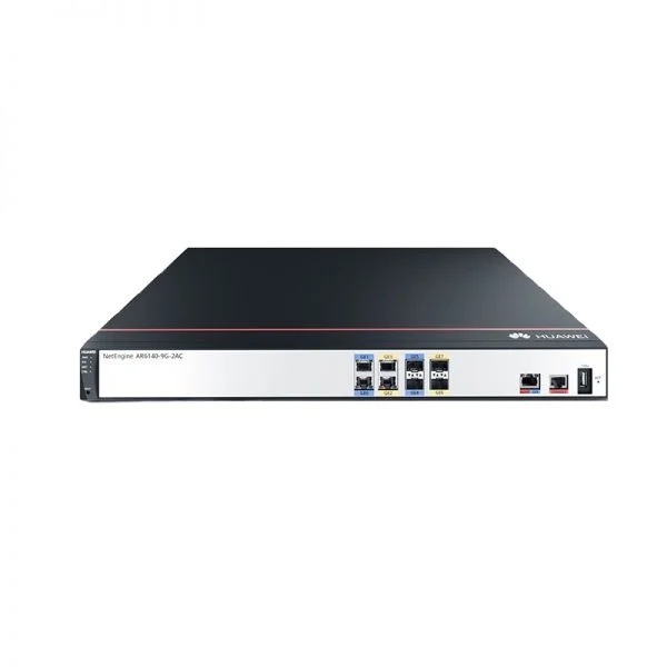 AR6140-9G-2AC، روتر Huawei AR6140، دارای 5 پورت GE RJ45 / 4 پورت GE SFP / 1 پورت USB 3.0