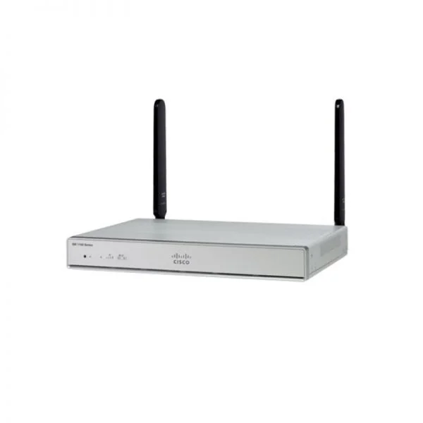 روتر Cisco ISR 1100 مدل C1113-8PLTEEAWB، دارای 8 پورت GE/802.11ac/LTE-A