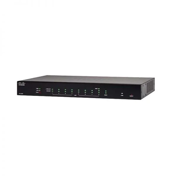 روتر سیسکو RV260-K9-NA، روتر RV260، دارای 9 پورت گیگابیتی / 1 اسلات / VPN