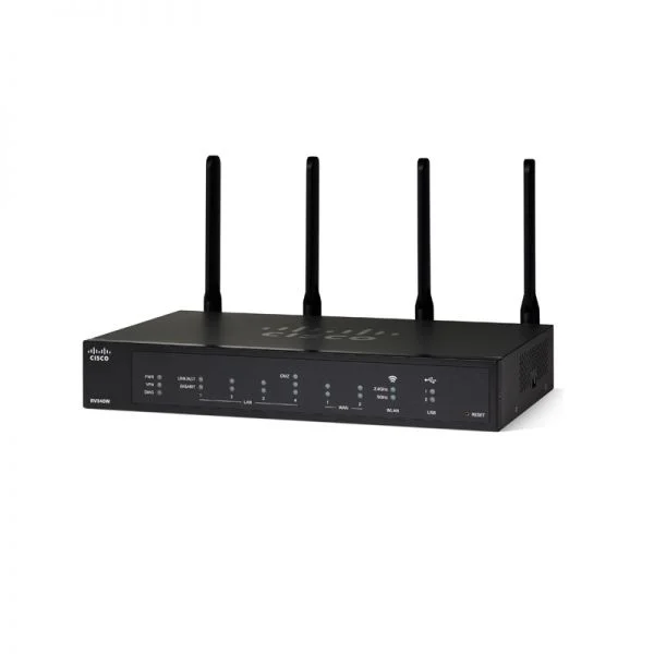 روتر VPN گیگابیتی دوال WAN وایرلس-AC سیسکو RV340W مدل RV340W-E-K9-G5، دوال WAN/802.11ac Wi-Fi/4xGE