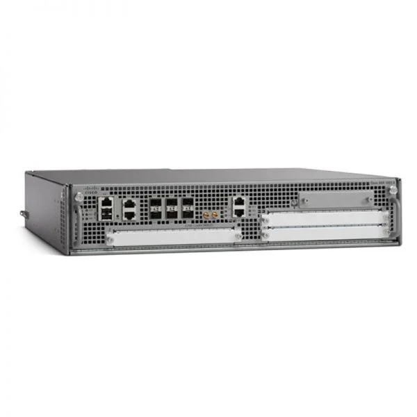 روتر سری Cisco ASR 1000 مدل ASR1002X-36G-NB، دارای 2x10GE/6x1GE I/O/36G/لایسنس IPBase