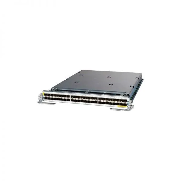 سوییچ سیسکو ASR 9900 مدل A99-48X10GE-1G-FC، دارای 48 پورت 10GE/1GE، مصرف انعطاف پذیر، بدون فن و منبع تغذیه