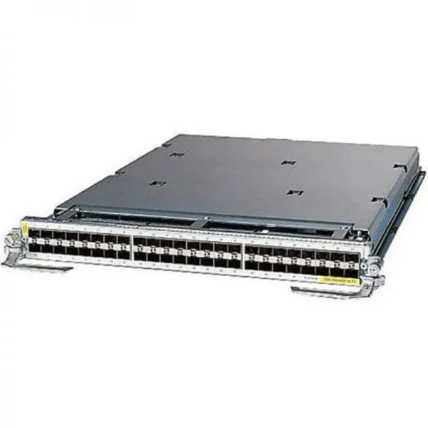 کارت خط سیسکو A9K-48X10GE-1G-TR، روتر Cisco ASR 9000، دارای 48 پورت 10GE/1GE، نرخ دوگانه، -TR LC