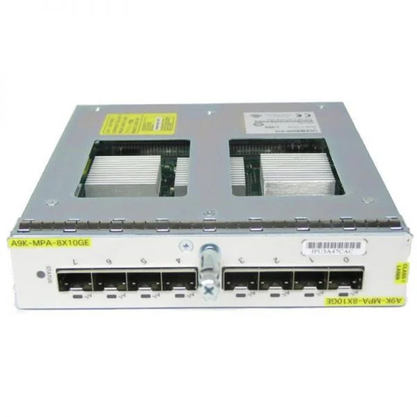A9K-MPA-8X10GE، آداپتور پورت ماژولار سیسکو ASR 9000، دارای 8 پورت 10GE / طراحی ماژولار / قابلیت تعویض سریع