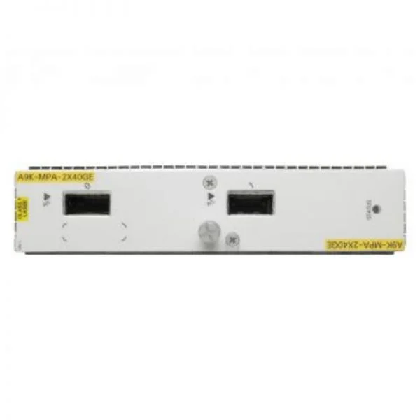 A9K-MPA-2X40GE، آداپتور پورت ماژولار سیسکو ASR 9000، طراحی ماژولار 2x40GE / توان عملیاتی بالا