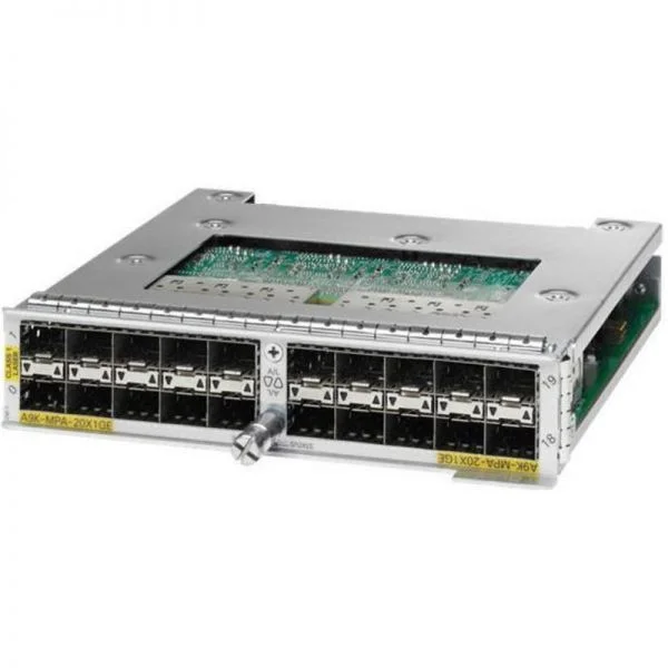 A9K-MPA-20X1G-FC، آداپتور پورت ماژولار سیسکو ASR 9000، 20x1GE، قابلیت تعویض سریع، FCM