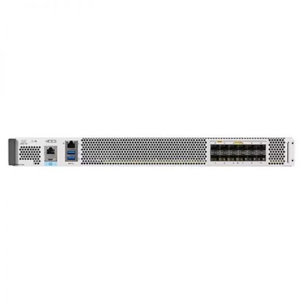 سوئیچ سیسکو Catalyst 8000 مدل C8K-12X-IWANPM، دارای 12 پورت 10GE SFP+/بهینه سازی WAN پیشرفته/بدون فن و منبع تغذیه