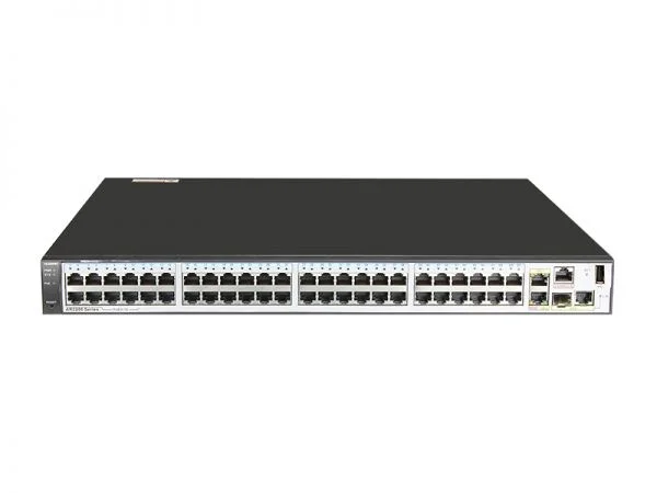 روتر هوآوی AR2200 مدل AR2204-51GE-P، دارای 3GE WAN، 48GE (8POE)، منبع تغذیه 60W AC