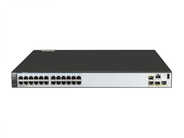 روتر هوآوی AR2204-27GE-P، 3GE WAN، 24GE(8POE)، منبع تغذیه 60W AC