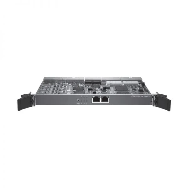 ماژول رابط آنالوگ سری Juniper CTP2000 مدل CTP2000-IM-2WFXO، دارای ۱۲ پورت